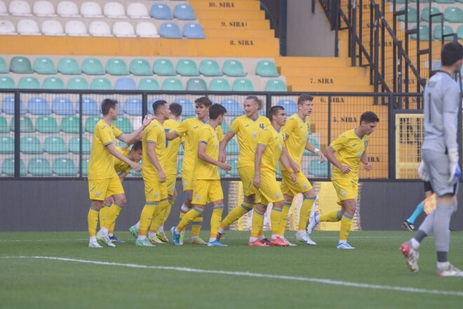 Армения U-21 – Украина U-21 – 0:2. Текстовая трансляция матча
