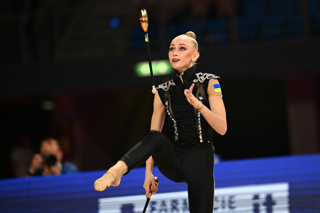 Оноприенко вышла в финал многоборья ЧЕ-2022 по художественной гимнастике