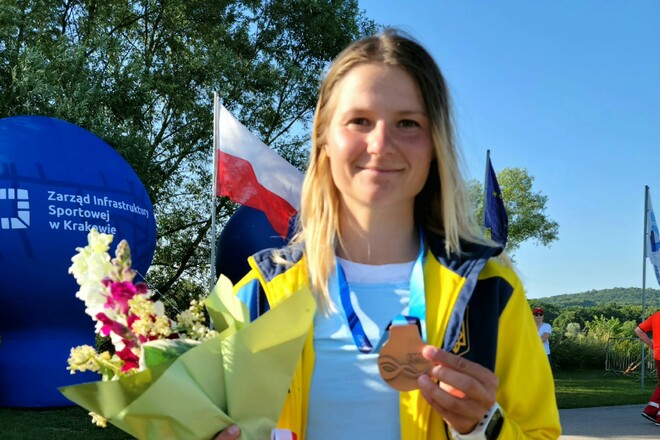 Виктория Ус – бронзовый призер этапа Кубка мира по гребному слалому