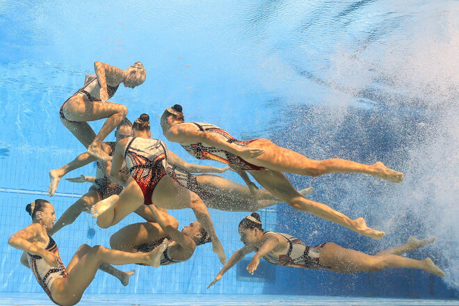 Украина взяла серебро ЧМ в произвольной программе в артистическом плавании
