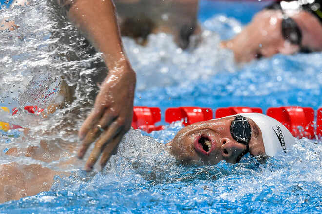 Плавання. Романчук залишився без медалі на дистанції 1500 метрів