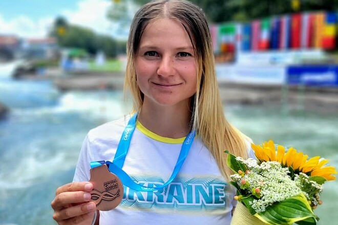 Вікторія Ус здобула медаль на етапі Кубку світу з гребного слалому