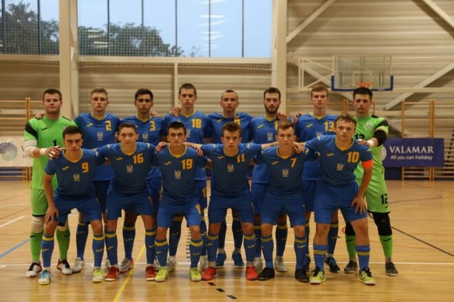 Футзальная сборная Украины U-19 стала третьей на турнире в Хорватии