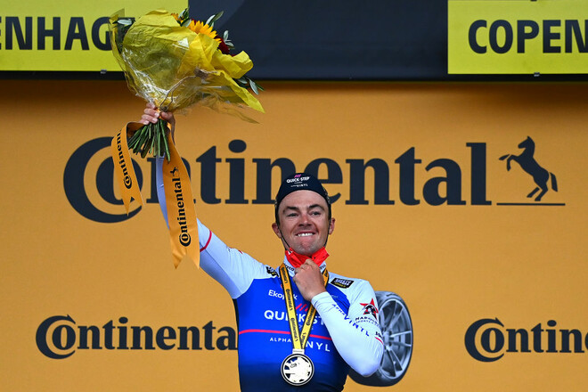 Тур де Франс. Лампарт виграв перший етап
