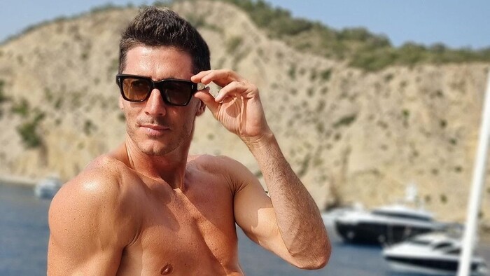 ВІДЕО. Левандовськи показав свої навички у тенісі