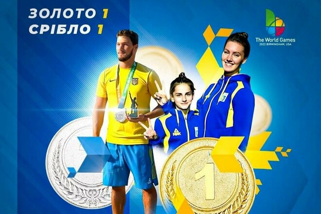 Золото та срібло. Україна входить у топ-5 медального заліку Всесвітніх ігор