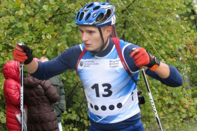 Со сборной Украины тренируется 19-летний биатлонист