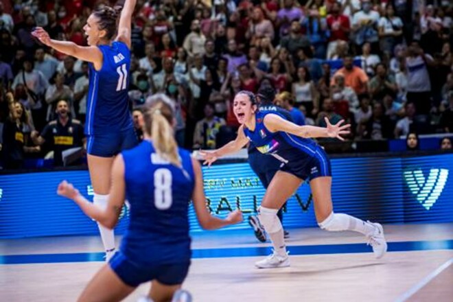 Волейболистки Италии стали победителями женской Лиги наций