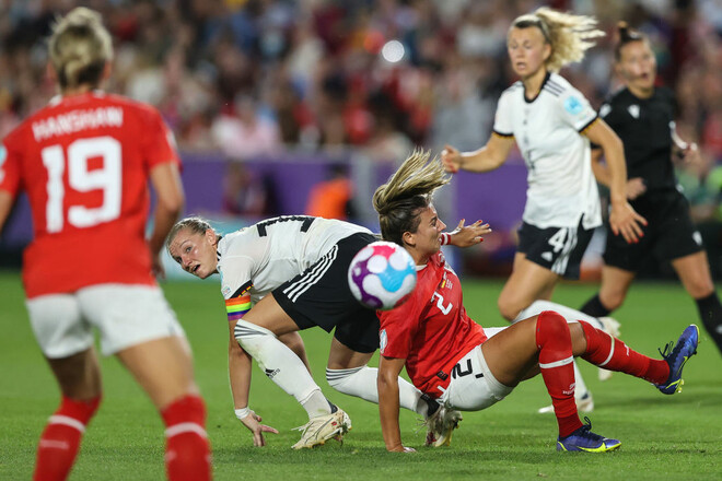 Женский Евро-2022. Германия обыграла Австрию и вышла в полуфинал