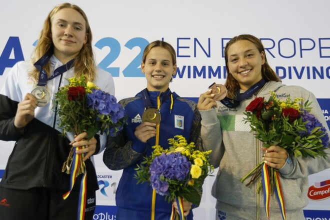 Украинка Арнаутова выиграла золото на юниорском ЧЕ-2022 по прыжкам в воду