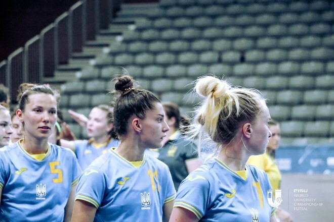 Женская студенческая сборная Украины заняла 5-е место на ЧМ-2022 по футзалу