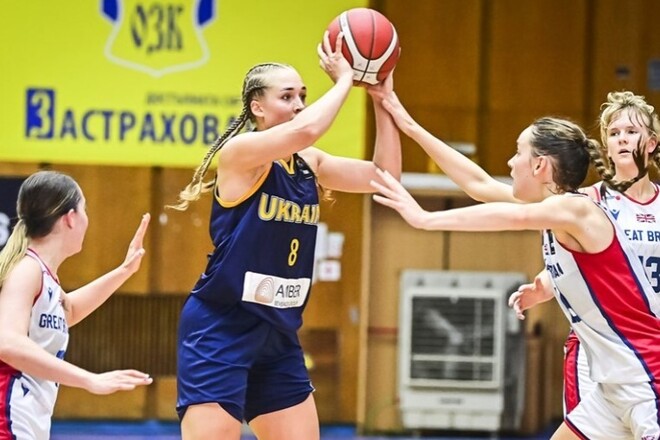 Украинки потерпели четвертое подряд поражение на Евробаскете U-18