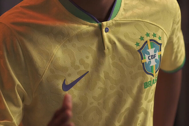 ФОТО. Збірна Бразилії презентувала форму на ЧС-2022