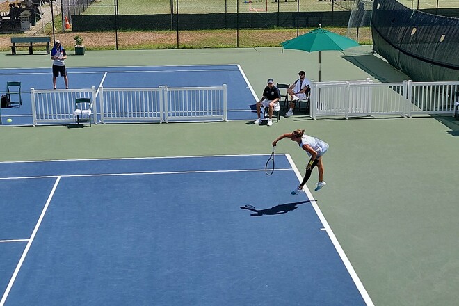 Володько дала бой, но уступила в первом круге турнира WTA 125 в Конкорде