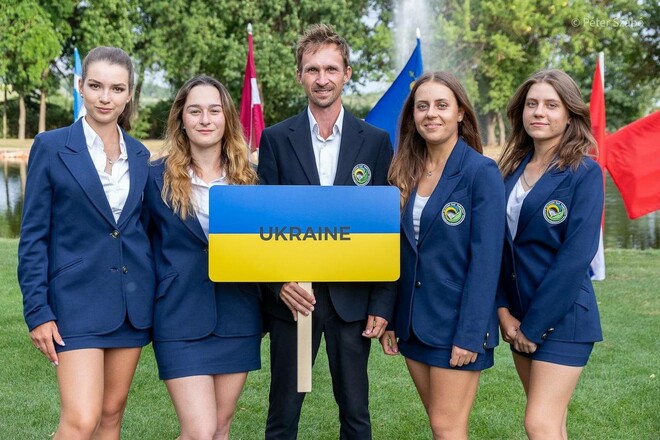 Женская сборная Украины по гольфу завоевала серебро