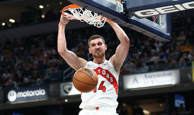 НБА. Михайлюк набрал 7 очков, Торонто уступил Голден Стэйт