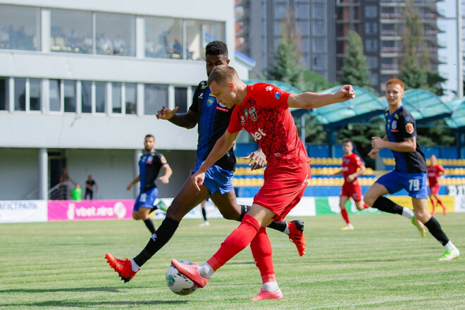 Верес нанес поражение Черноморцу в дебютном матче Григорчука