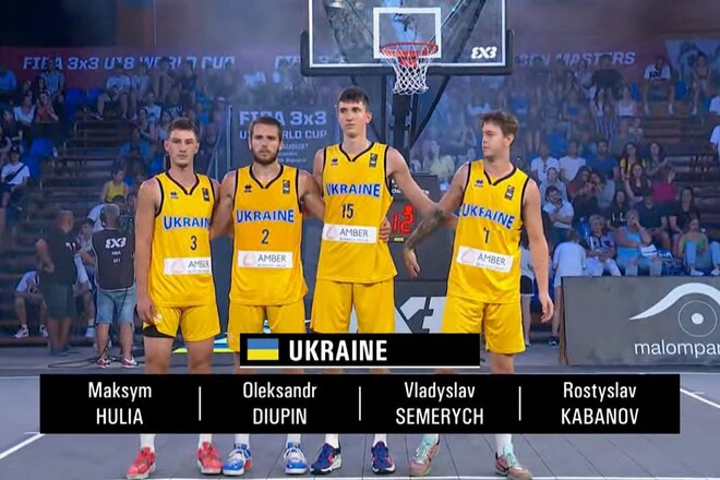 Сборные Украины начали с двух побед на ЧМ-2022 U-18 по баскетболу 3x3