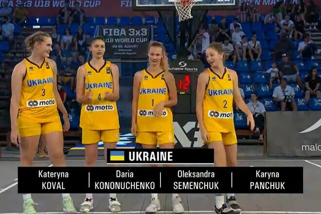 ЧС-2022 з баскетболу 3x3. Матчі України U-18. Дивитися онлайн. LIVE