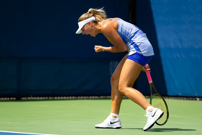 ВИДЕО. Костюк вышла в первый полуфинал турнира WTA в сезоне