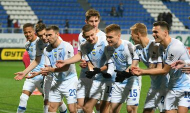 Турнирная таблица УПЛ. Динамо впереди Шахтера на 1 мяч на экваторе сезона