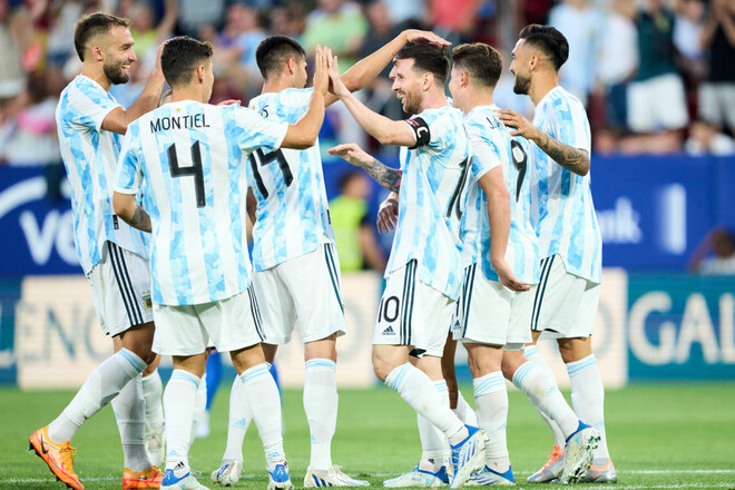 ФОТО. Аргентина представила форму, в которой выступит на чемпионате мира