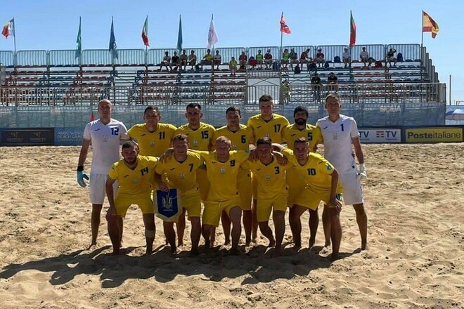 Украина проиграла Испании в полуфинале квалификации Всемирных пляжных игр