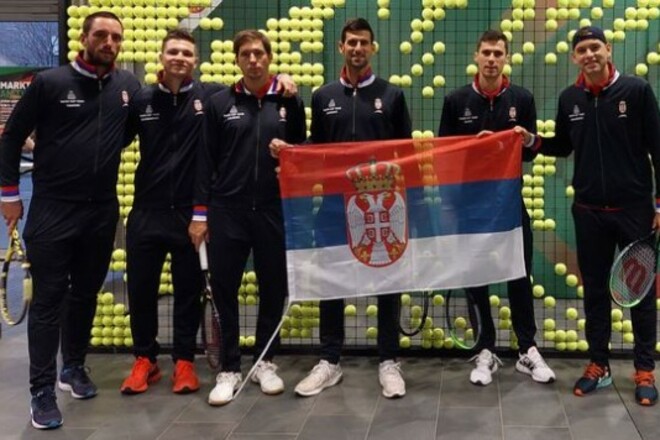 Новак Джокович не зіграє за збірну Сербії в груповому етапі Кубка Девіса