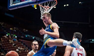 Герун стал самым результативным игроком сборной Украины в матче с Хорватией