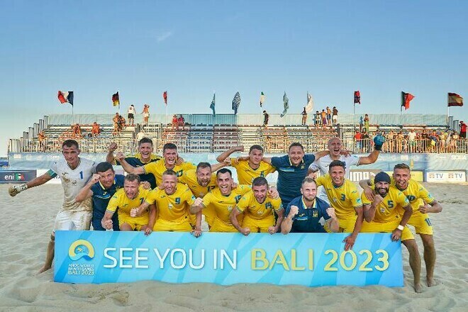 Сборная Украины по пляжному футболу проведет два матча с Японией