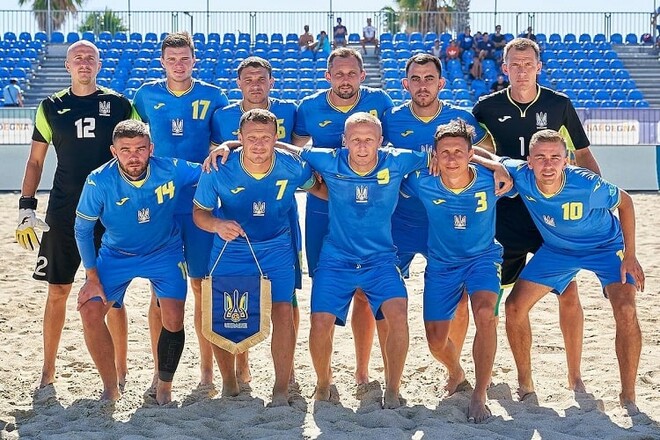 Украина одолела Азербайджан и заняла 5 место в Евролиге по пляжному футболу