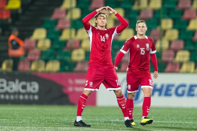 Литва – Фарерские острова – 1:1. Видео голов и обзор матча