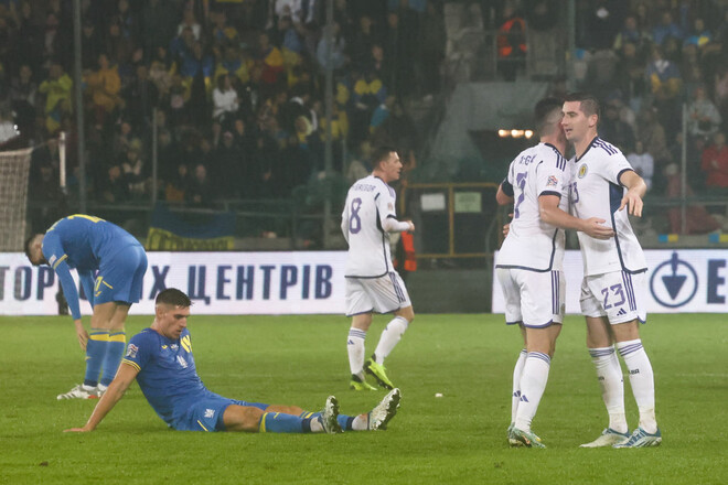 Стали известны оценки матча Украина – Шотландия. Ярмоленко – один из худших