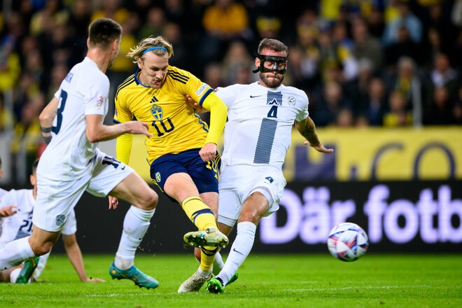 Швеция – Словения – 1:1. Форсберг забивает. Видео голов и обзор матча