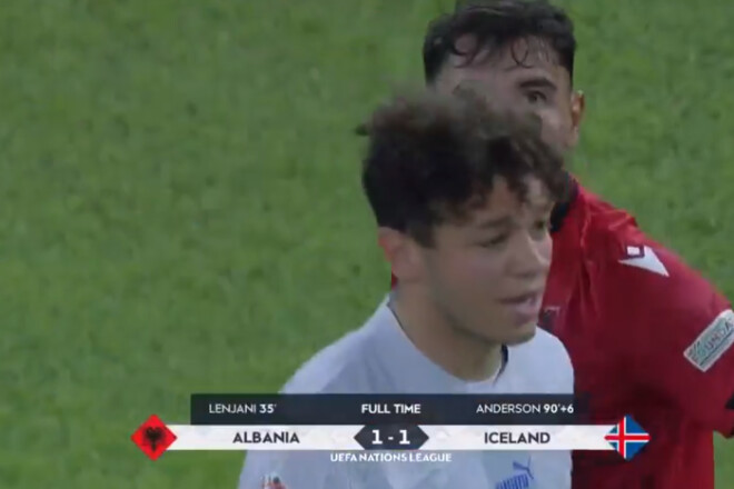 Албанія – Ісландія – 1:1. Еквалайзер на 90+6 хв. Відео голів та огляд матчу