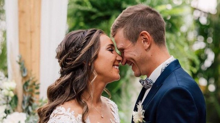 ФОТО. Щасливий момент. Український біатлоніст одружився зі швейцаркою