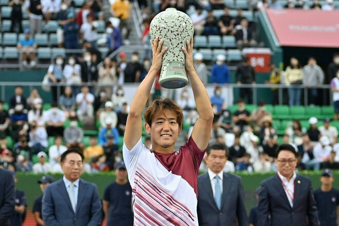 Японець став переможцем хардового турніру серії ATP 250 у Сеулі