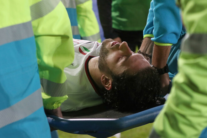 Милан на три месяца потерял капитана из-за травмы
