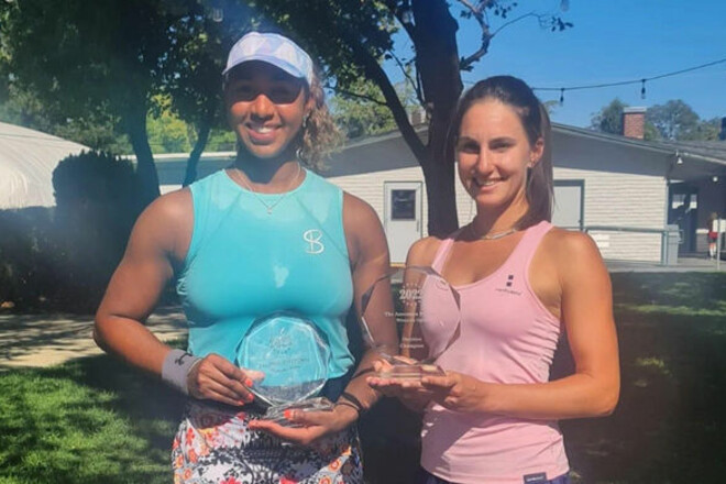 Українська тенісистка вперше з 2019 року виграла парний трофей
