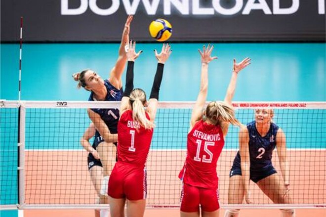 Сборная Сербии вышла в финал женского чемпионата мира по волейболу