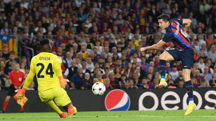 Lewandowski saved the game.  Barça and Inter played an incredible thriller