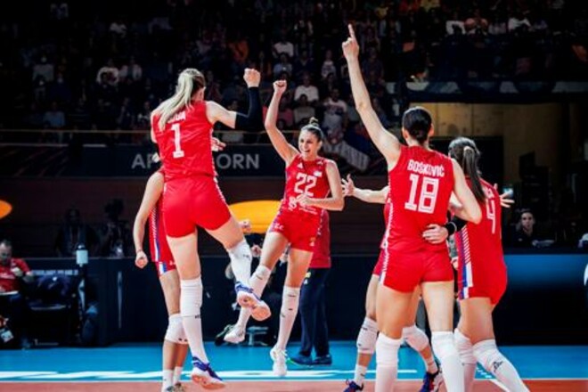 Женская сборная Сербии второй раз подряд стала чемпионом мира