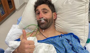 ФОТО [18+]. Гілка продірявила ногу. Гірськолижник отримав жахливі травми