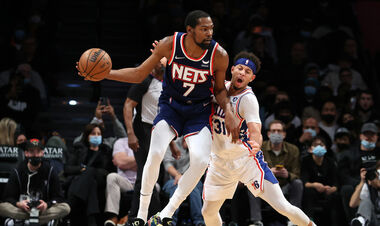 НБА. Дюрент набрав 34 очки, Бруклін обіграв Філадельфію, перемога Фінікса