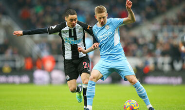 Один із найкращих. Зінченко отримав високу оцінку за матч із Ньюкаслом