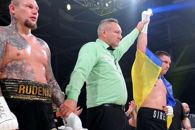 Сиренко стал первым, кто победил Руденко досрочно. Но судья испортил бой