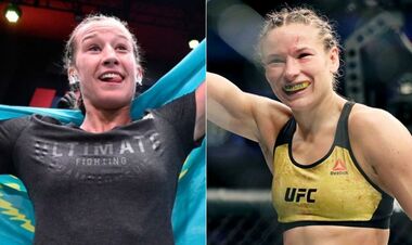Українка з UFC побореться зі скандальною суперницею з Казахстану