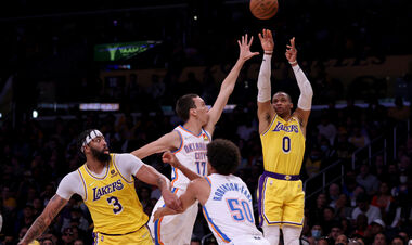 НБА. Лейкерс поступилися Оклахомі, Бостон обіграв Маямі