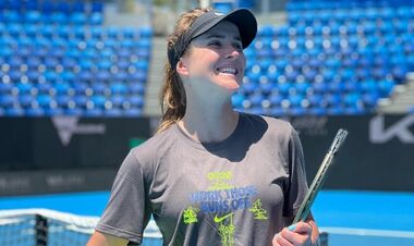 ФОТО. Світоліна у гарному настрої готується до Australian Open