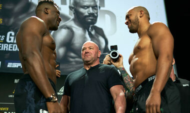 UFC 270: Франсис Нганну – Сирил Ган. Смотреть онлайн. LIVE трансляция